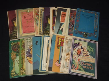 THEATRE PROGRAMS LOT - 25 PIECES