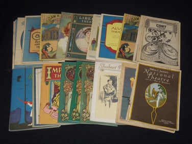THEATRE PROGRAMS LOT - 25 PIECES