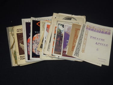 MOVIE & THEATRE EPHEMERA LOT - 37 PIECES