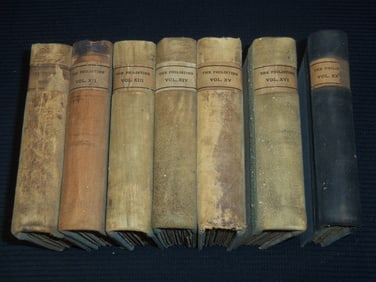 1900-1908 THE PHILISTINE PERIODICAL OF PROTEST - 7 BOUND VOLUMES