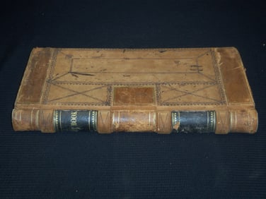 1869-1870 OLD LEDGER BOOK