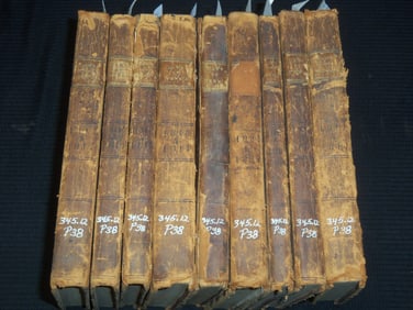1800'S ACTS OF THE GENERAL ASSEMBLY 9 VOLUMES - PENNSYLVANIA