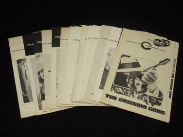 1970'S ABC PICTURES - CINERAMA RELEASING MOVIE PRESSBOOKS - 14 PIECES
