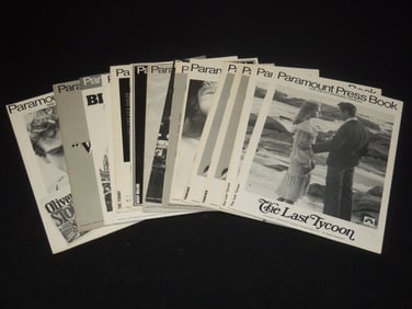 1970'S PARAMOUNT MOVIE PRESSBOOKS - 13 PIECES