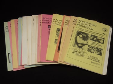 1970'S UNIVERSAL CITY STUDIOS MOVIE PRESSBOOKS - 34 PIECES