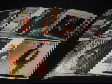 BRUCE SPRINGSTEEN 45 RPM RECORD LOT - 15 PIECES