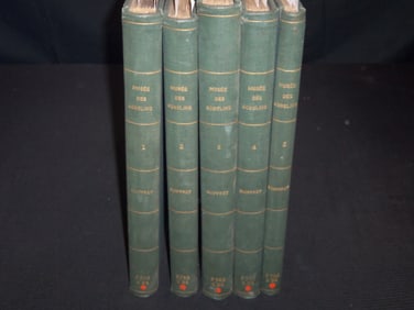 1900'S LES MODELES ET LE MUSEE DES GOBELINS VOLUMES 1-5 BY JULES GUIFFREY
