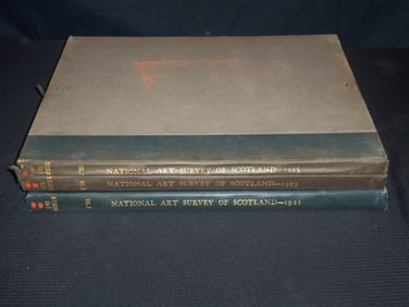 1921-1925 EXAMPLES OF SCOTTISH ARCHITECTURE 12TH-17TH CENTURIES 3 VOLUMES