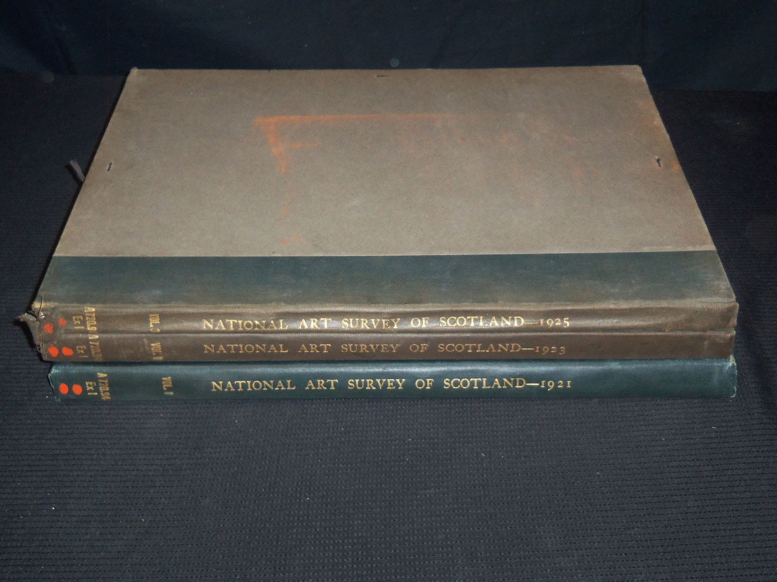 1921-1925 EXAMPLES OF SCOTTISH ARCHITECTURE 12TH-17TH CENTURIES 3 VOLUMES (1 of 8)