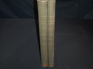 1925 LA PEINTURE FRANCAISE LES PRIMITIFS 2 VOLUMES BY GUIFFREY & MARCEL