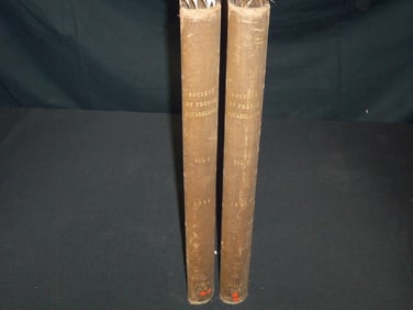 1883 SOCIETY OF FRENCH AQUARELLISTS 2 VOLUMES NO. 132 BY EDWARD STRAHAN