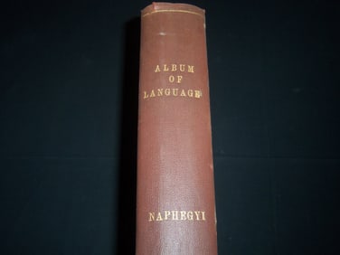 1869 THE ALBUM OF LANGUAGE LORD'S PRAYER IN ONE HUNDRED LANGUAGES NAPHEGYI