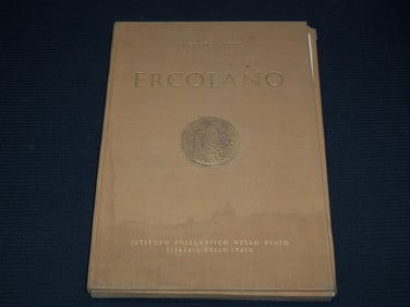1958 ERCOLANO INUOVI SCAVI BY AMEDEO MAIURI - PLATE VOLUME #440 OF 500