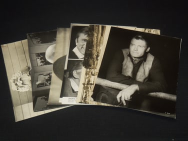 MOVIE STAR PUBLICITY PHOTOS 11"X14" LOT - 8 PIECES