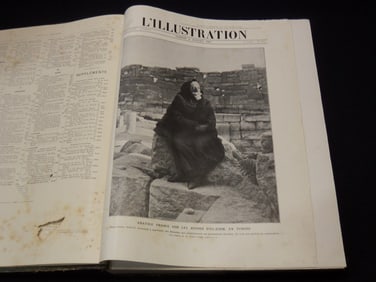 1912 JULY-DECEMBER L'ILLUSTRATION FRENCH MAGAZINE BOUND VOLUME