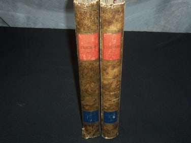1913 L'ILLUSTRATION FRENCH MAGAZINE BOUND VOLUME SET OF 2 - FULL YEAR