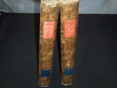 1916 L'ILLUSTRATION FRENCH MAGAZINE BOUND VOLUME SET OF 2 - FULL YEAR - LA GUERRE