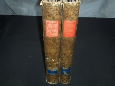 1915 L'ILLUSTRATION FRENCH MAGAZINE BOUND VOLUME SET OF 2 - LUSITANIA - LA GUERRE