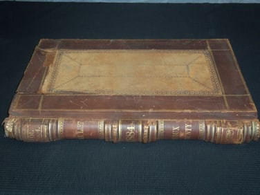 1884 OLD SIOUX COUNTY IOWA BLANK LEDGER BOOK
