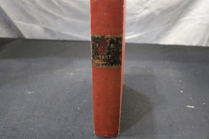 1907 MARCH-NOVEMBER LIFE MAGAZINE BOUND VOLUME - HUTT ILLUSTRATIONS