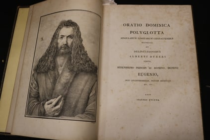 1800'S ORATIO DOMINICA POLYGLOTTA-ALBRECHT DURER