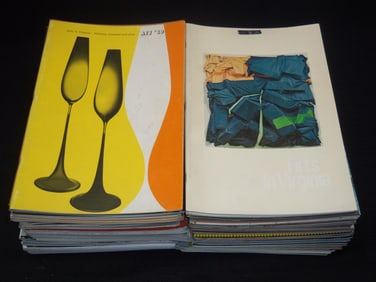 1960-1993 ARTS IN VIRGINIA MAGAZINE - 75 PIECES