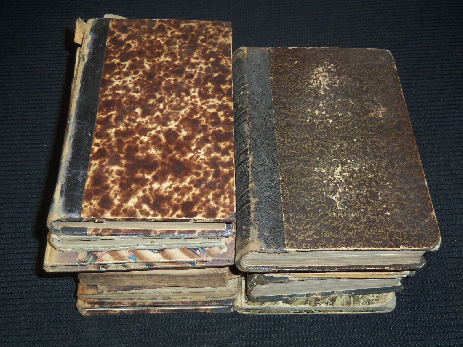 19TH CENTURY GERMAN BOOKS LOT OF 12 BOOKS (1 of 6)