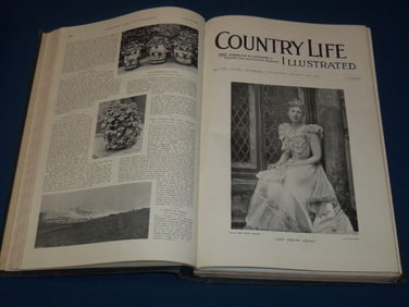 1900 JULY-DECEMBER COUNTRY LIFE ILLUSTRATED MAGAZINE BOUND VOLUME