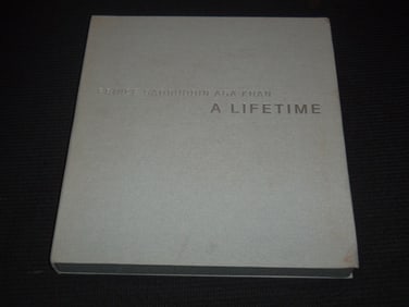 2008 PRINCE SADRUDDIN AGA KHAN A LIFETIME BOOK - KENNETH JAY LANE