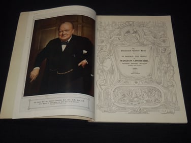 1954 WINSTON CHURCHILL TRIBUTE - ILLUSTRATED LONDON NEWS