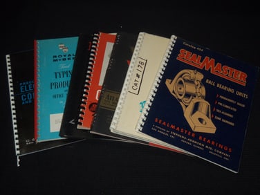 1950'S-1960'S INDUSTRIAL CATALOGS - 7 PIECES