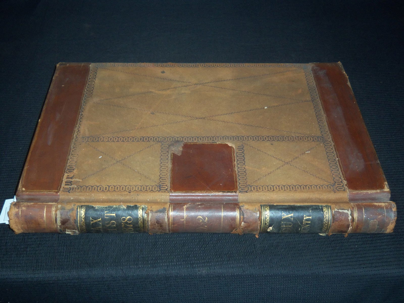 1879 OLD SIOUX COUNTY IOWA TAX LEDGER BOOK (1 of 7)