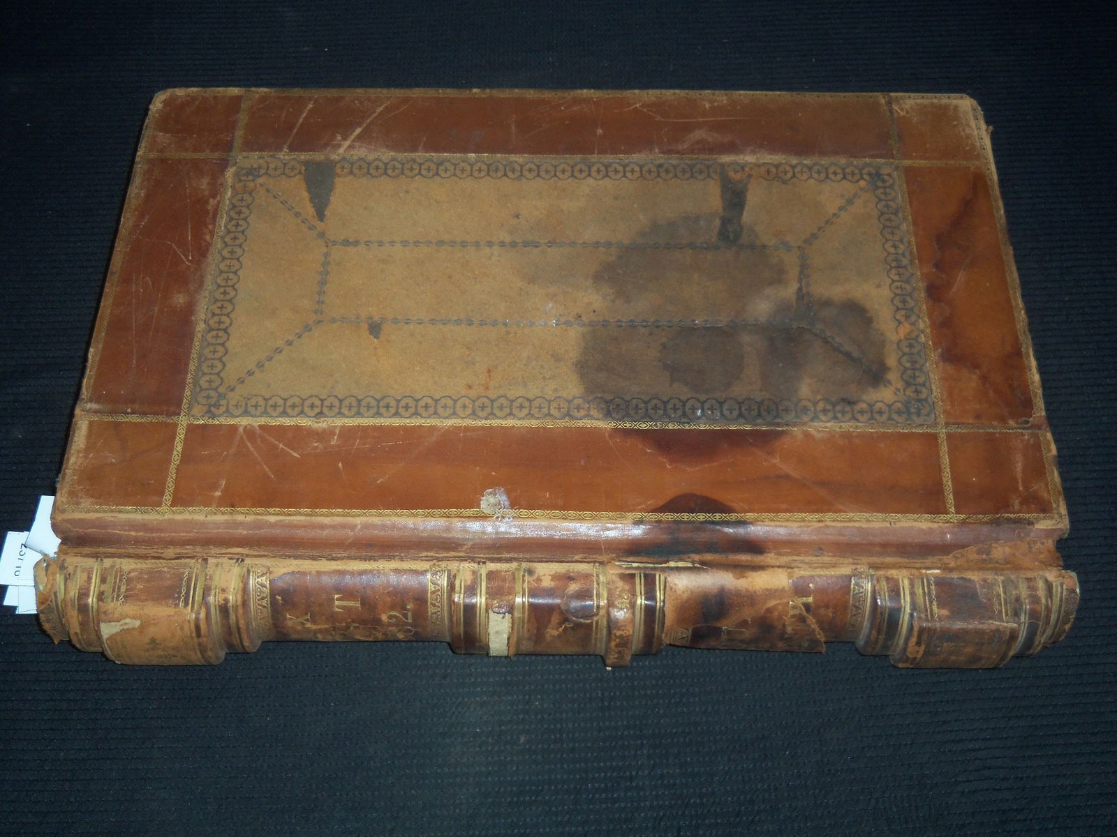 1883 OLD SIOUX COUNTY TAX LEDGER BOOK - IOWA (1 of 10)