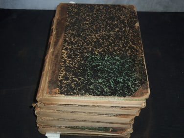 1894-1901 THE YOUTH'S COMPANION MAGAZINE BOUND VOLUME LOT OF 5