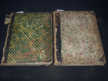 1876-1877 THE YOUTH'S COMPANION MAGAZINE BOUND VOLUME LOT OF 2