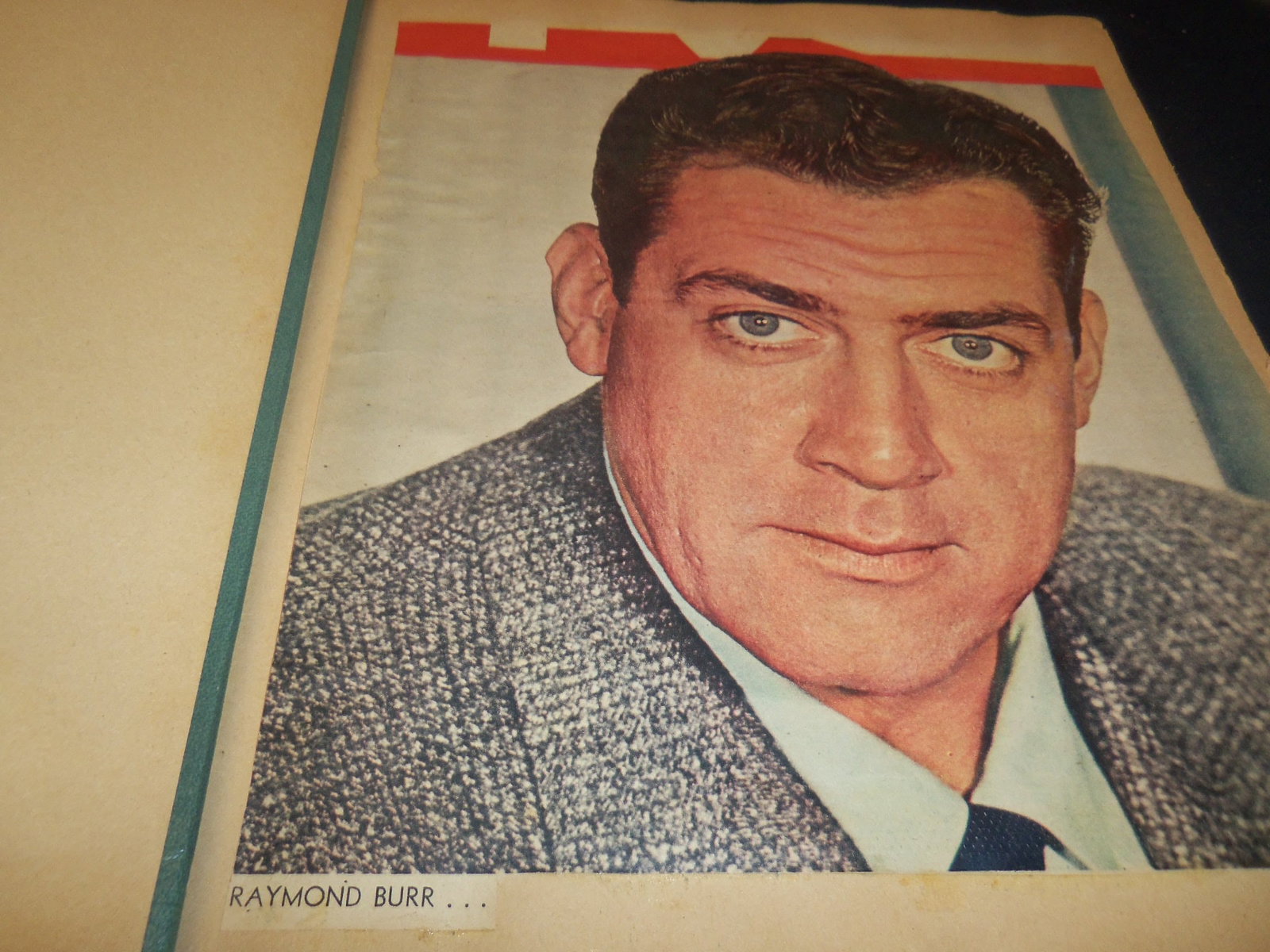 1950'S MOVIE STAR SCRAPBOOK - COWBOYS - REAL PHOTOS - HOLLYWOOD: This is a Hollywood scrapbook with real photos from the 1950's. There are 24 double sided pages.