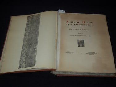 1918 ALBRECHT DURERS NIEDERLANDISCHE REISE - VOLUME NO. 3