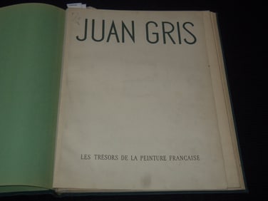 1949 JUAN GRIS LES TRESORS DE LA PEINTURE FRANCAISE