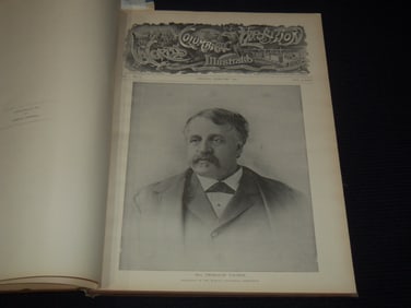 1891 WORLD'S COLUMBIAN EXPOSITION ILLUSTRATED - VOLUME 1 - FIRST 6 NUMBERS