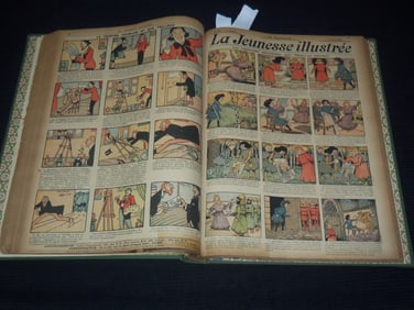 1907-1908 LA JEUNESSE ILLUSTREE FRENCH COMIC VOLUME