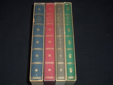 HERITAGE PRESS BOOK LOT OF 4 - HARDCOVER WITH SLIP CASES