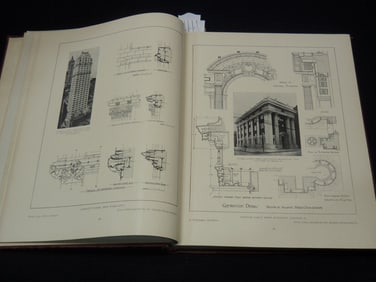 1911 JANUARY-DECEMBER THE BRICK BUILDER MAGAZINE BOUND VOLUME NO. 20