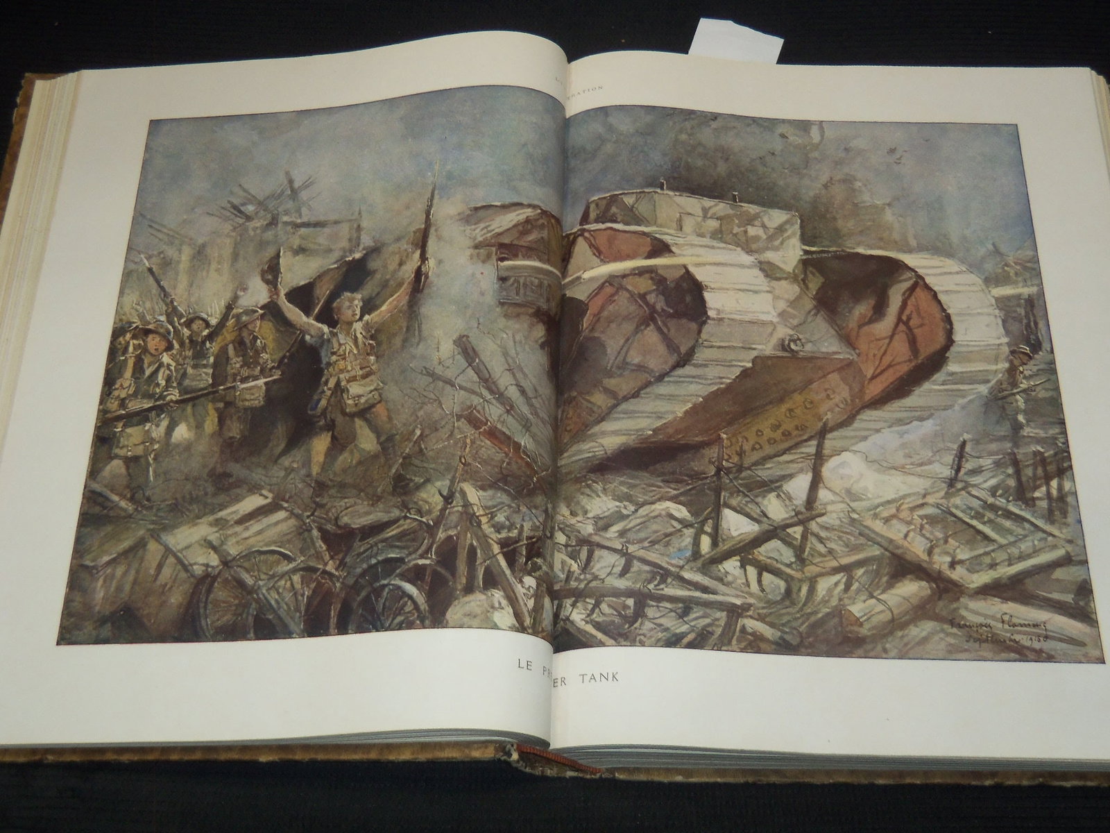 1917 L'ILLUSTRATION FRENCH MAGAZINE BOUND VOLUME SET OF 2 - FULL YEAR: This is a lot of 2 bound volumes of L'Illustration French magazine - Le Guerre, from 1917. Each volume is 6 months; January-June and July-December.