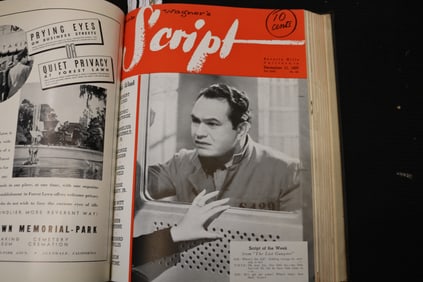 1937-1938 ROB WAGNER'S SCRIPT MAGAZINE - BOUND VOLUME