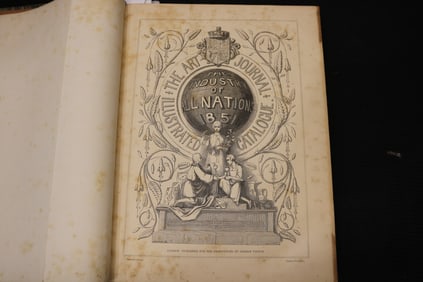 1851 THE ART JOURNAL ILLUSTRATED CRYSTAL PALACE