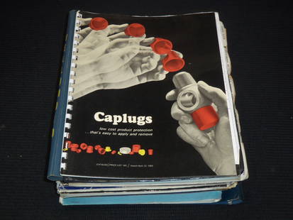 1950'S-1960'S INDUSTRIAL CATALOGS LOT OF 13: Lot of 13 assorted Industrial catalogs from the 1950's-1960's.