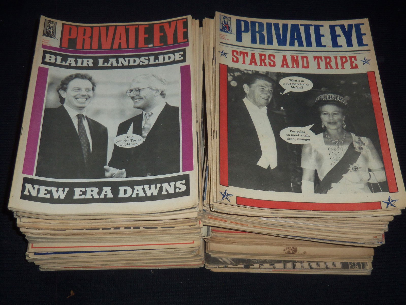 1970'S-1990'S PRIVATE EYE MAGAZINES HUGE LOT OF 175 ISSUES (1 of 4)