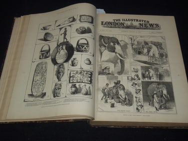 1884 JANUARY-JUNE THE ILLUSTRATED LONDON NEWS MAGAZINE BOUND VOLUME