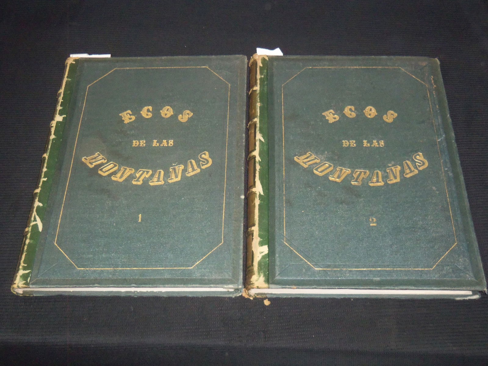 1868-1869 ECOS DE LAS MONTANAS - JOSE ZORRILLA - 2 VOLUMES - GUSTAVE DORE (1 of 15)