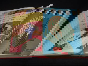 1931 JANUARY-JUNE VOGUE MAGAZINE BOUND VOLUMES - 12 ISSUES - GREAT COVERS